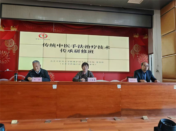 传承发展 承古启新 2025年度北京市级继续教育项目——传统中医手法治疗技术传承研修班顺利举办